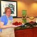 Dining at Hampton Inn